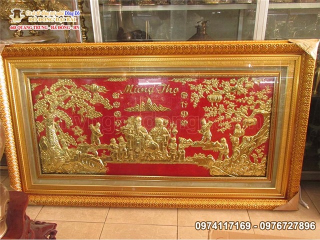 Nơi bán tranh mừng thọ giá rẻ mẫu đẹp