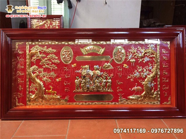 Tranh mừng thọ 1 triệu, 2 triệu, 3 triệu, 4 triệu, mẫu tranh mừng thọ mới 2018 đẹp