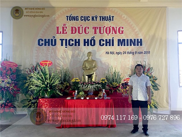 Nhận đúc tượng Bác Hồ bằng đồng, báo giá chi tiết đúc tượng bác hồ