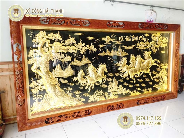 Tranh bát mã, tranh mã đáo thành công bằng đồng