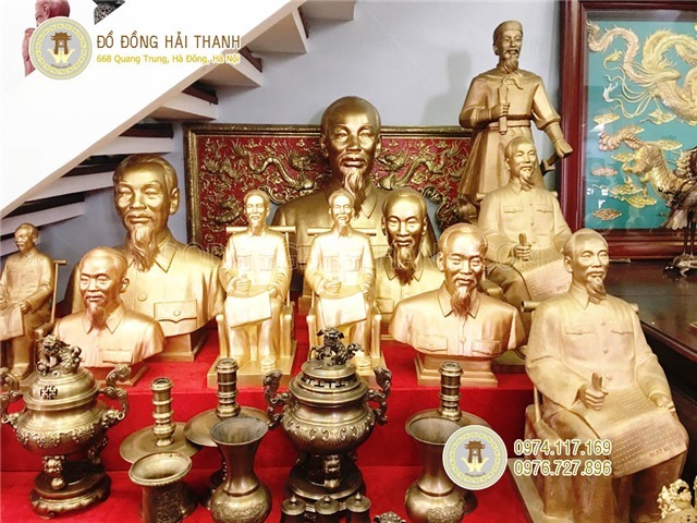 Tượng bác hồ bằng đồng, bán tượng bác hồ bằng đồng giá rẻ