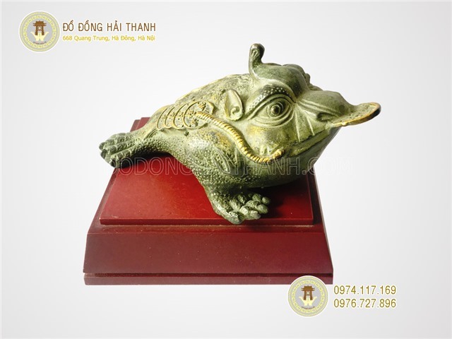Tượng thiềm thừ bằng đồng