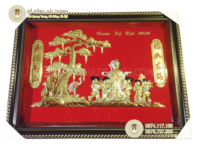 Tranh mừng thọ 2020 giá rẻ dưới 1 triệu