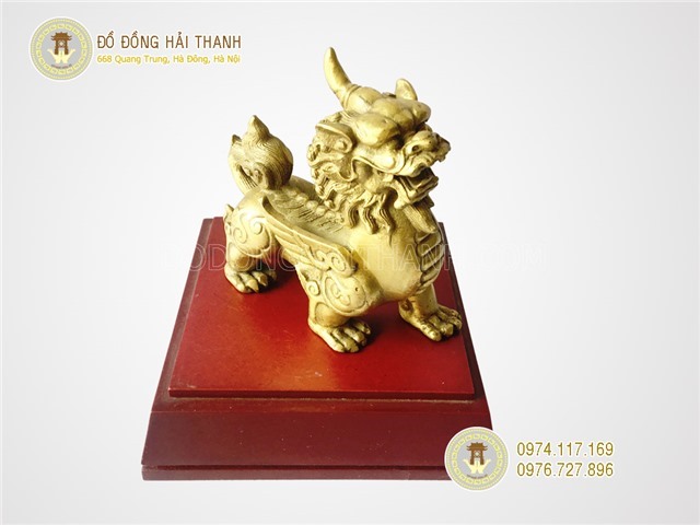 Tượng tỳ hưu bằng đồng