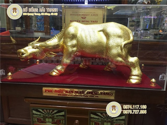 Tượng con trâu 30cm