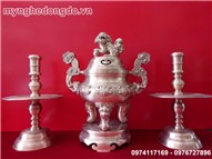 Giá bán bộ đỉnh tam sự bằng đồng đỏ chất lượng