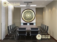 Mặt trống đồng Đông Sơn trang trí nội thất, mặt trống gò thủ công DK 1,5m