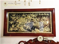 Tranh đồng Vinh hoa phú quý