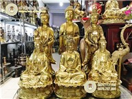 Đúc tượng phật đồng, đúc tượng tam thế phật bằng đồng