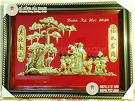 Tranh mừng thọ ông 2020 giá rẻ dưới 1 triệu