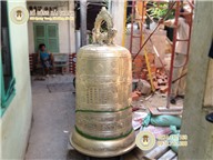 Đúc chuông đồng cho chùa